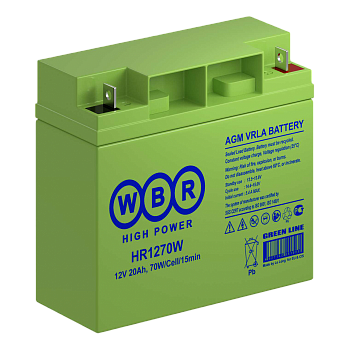 WBR HR1270W Аккумулятор