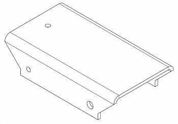 PERCo-MB-16.8 Соединительный элемент ограждения