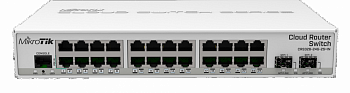 MikroTik CRS326-24G-2S+IN Коммутатор