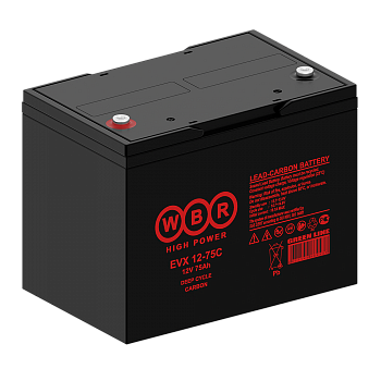WBR EVX12-75C Аккумулятор