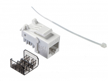 Netko Модуль Keystone неэкранированный, RJ45, cat.6А, 90°, 110 тип