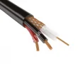 Eletec RG59 B/U+2x0.75 мм2 75 Ом, Outdoor, плоский, с тросом, 500 м Кабель комбинированный