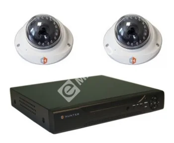 Hunter IP KIT-2/56 Комплект видеонаблюдения на 2 камеры 1,3Mp