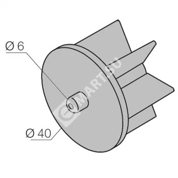 NICE 575.12050 Капсула со штифтом