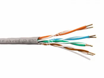 Netko Кабель U/UTP4 cat.5e, 4 пары 24 AWG BC, 305м, нг(А)