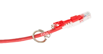 NIKOMAX NMC-PC4UE55B-005-CS-RD Коммутационный шнур с замком U/UTP 4 пары