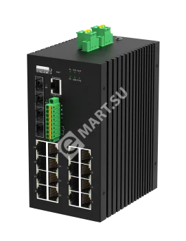 GIGALINK GL-SW-G307-16P4ST-I Управляемый промышленный L3 коммутатор