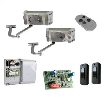 Установка автоматики распашных ворот CAME FERNI COMBO CLASSICO