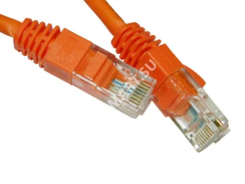 Netko Патч-корд UTP4 cat.5e, 2.0м, литой коннектор, оранжевый, LSZH, CKC