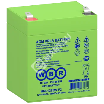 WBR HRL1225W F2 Аккумулятор