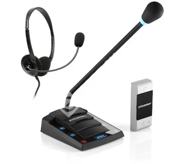 Переговорное устройство клиент-кассир STELBERRY S-412 