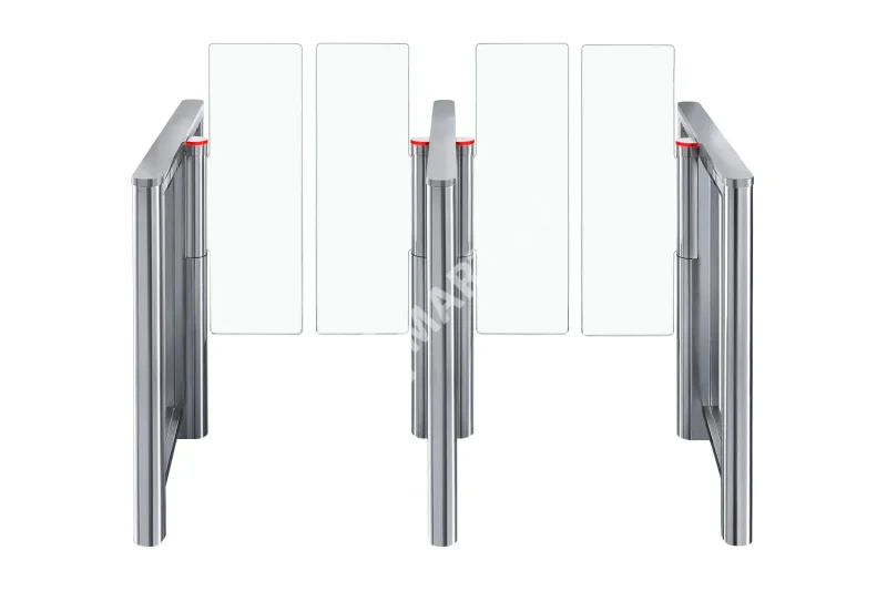 PERCo-STD-11 (SDС-11S-NR) Турникет распашной с крышкой из нержавеющей стали (без учета створок)