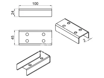 CAME PSGRM001 Накладка верхняя