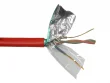 Netko Кабель сигнальный, экранированный, КПСЭнг (А) - FRLS, 2*2*1.00мм2 (1.1мм) 200м, красный